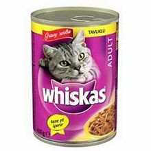 Whiskas Gravy Soslu Tavuklu 24x400 gr Kedi Konservesi