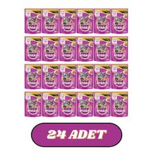 Whiskas Pouch Gravy Soslu Kümes Hayvanlı Yavru Kedi 100 gr x 24 adet Yaş Maması