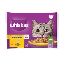 Whiskas Pouch Kümes Hayvanı Çeşitleri 85 gr x 4 Adet Kedi Yaş Maması