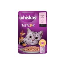Whiskas Tasty Mix Somonlu ve Havuçlu Poşet 28x85 gr Kedi Yaş Mama