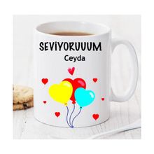 Wildlebend Pi124 Seviyoruuum Kişiye Özel Kupa