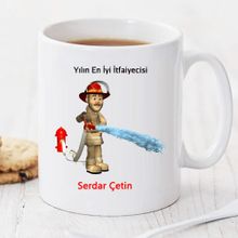 Wildlebend Pi151 Yılın En İyi İtfaiyecisi Kişiye Özel Kupa
