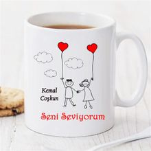 Wildlebend Pi33 Seni Seviyorum Kişiye Özel Kupa