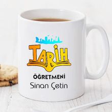 Wildlebend Pi42 Tarih Öğretmeni Kişiye Özel Kupa