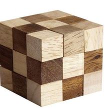 Wildlebend Yılan Küp Ahşap Puzzle