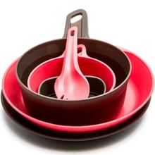 Wildo 67267 Açık Pembe Gri Explorer Kit Yemek Seti