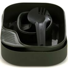 Wildo W20264 Olive Camp-A-Box Light Yeşil Yemek Seti