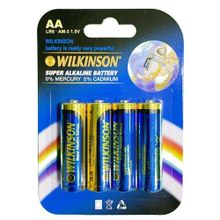 Wilkinson AA LR6 AM-3 4'lü 1.5 V Süper Alkalin Kalem Pil