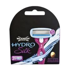 Wilkinson Sword Hydro Silk 5 Bıçaklı 3 Yedek Kartuş Kadın Tıraş Bıçağı Kartuşu