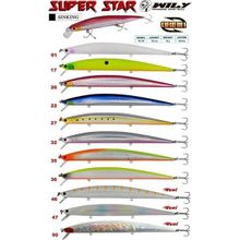 Wily Sinking Süper Star 36 gr 18.5 cm Renk: 57 Maket Balık