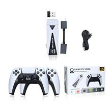 Winex 4K Android TV Stick ve Retro Game 10000 Oyunlu 64GB Beyaz Oyun Konsolu