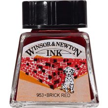 Winsor Newton 040 Brick Red 14 ml Çizim Mürekkebi