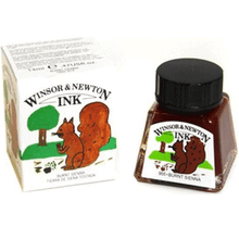 Winsor Newton 074 Burnt Sienna 14 ml Çizim Mürekkebi