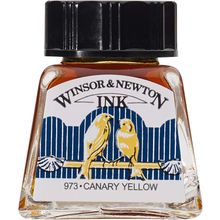 Winsor Newton 123 Canary Yellow 14 ml Çizim Mürekkebi