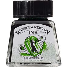 Winsor Newton 235 Emerald 14 ml Çizim Mürekkebi