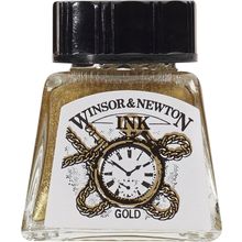 Winsor Newton 283 Gold 14 ml Çizim Mürekkebi