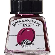 Winsor Newton 542 Purple Çini Çizim Mürekkebi