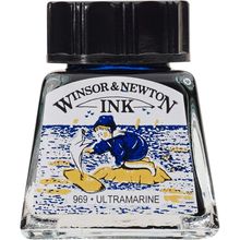 Winsor Newton 660 Ultramarine 14 ml Çizim Mürekkebi