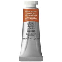 Winsor Newton Burnt Sienna 074 S.1 14 ml Sulu Boya