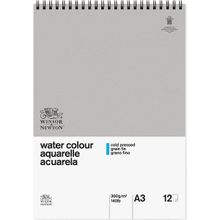 Winsor & Newton : Classic : Sulu Boya Spiralli Bloknot : 300 Gr : A3