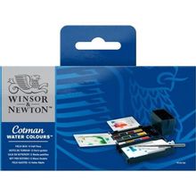 Winsor Newton Cotman Field Box 1/2 Tablet 12 Renk Sulu Boya