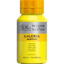 Winsor Newton Galeria Lemon Yellow Hue 346 500ml Akrilik Boya