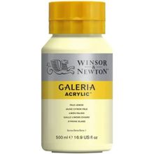 Winsor Newton Galeria Pale Lemon 434 500ml Akrilik Boya