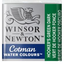 Winsor Newton No:312 Green Dark Tablet Sulu Boya