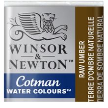Winsor Newton No:554 Raw Umber Tablet Sulu Boya