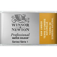 Winsor & Newton Professional Tam Tablet Raw Umber 554 S.1 Sulu Boya