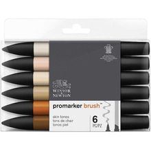 Winsor & Newton Ten Renkleri 6'lı Promarker Seti