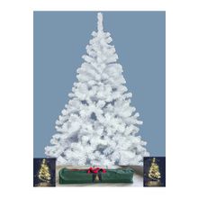 Winterfest WINLUXB180ÇNTL 180 cm 600 Gür Dallı ve Çantalı Beyaz Yılbaşı Ağacı