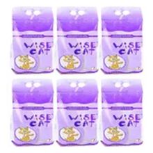 Wise Cat 7 lt x 6 Adet Diatomit Kedi Kumu