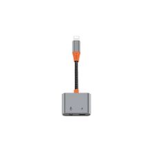 Wiwu LT08 Konuşma Destekli Lightning To 3.5 mm Aux Çevirisi Ses Adaptörü