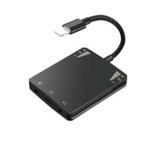 Wiwu TA45819 3 İn 1 Live Broadcast Lightning Ses Adaptörü