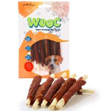 Wooc Ördek Eti Sargılı Sütlü Çubuk 80 gr Köpek Ödül Maması