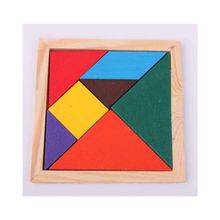 Wooden Toys Ahşap Renkli Oyuncak Tangram