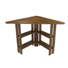 Woodface Best Ceviz Doğal Ahşap Köşe Çalışma Masası