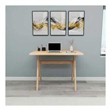Woodface Polo Doğal Ahşap Çalışma Masası