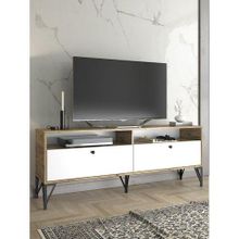 Wood'n Love Astreo 160 cm Beyaz-Siyah Tv Ünitesi