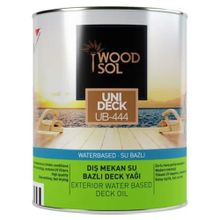 WOODSOL 1210 Pino 0.75 lt Unideck Su Bazlı Ahşap Deck Yağı