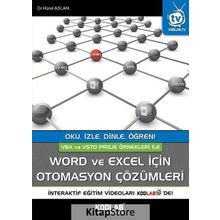 Word Ve Excel İçin Otomasyon Çözümleri - Hürol Aslan