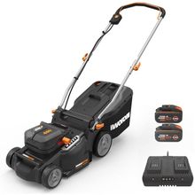 Worx WG737E 40V 4.0 Ah Li-İon 37 cm Profesyonel Kömürsüz Şarjlı Çim Biçme Makinesi