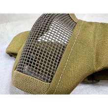 Wosports WST 800 FPS Çelik Örgü Airsoft Kahverengi Darbe Direnci Paintball Maskesi
