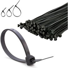 Wozlo 2.5x200 mm Siyah 100 Adet 20 cm Kablo Bağı