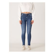 Wrangler Kadın Süper Yüksek Skinny Kot Pantolon Mavi 26W / 32L