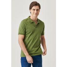 Wrangler W211837300 Yeşil Erkek Polo T-shirt
