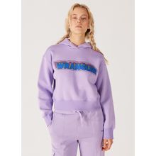 Wrangler W232302816 Lila Kapüşon Yaka Kadın Sweatshirt