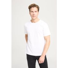 Wrangler W241575104 Ekru Bisiklet Yaka Erkek T-Shirt