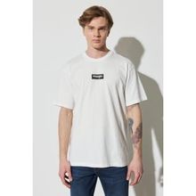 Wrangler W7C4EE989 Bisiklet Yaka Beyaz Erkek T-Shirt